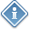 Info rhombus icon