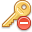 Key-delete icon