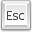 Key-escape icon