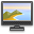 Lcd tv image icon