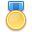 Medal-gold-blue icon