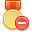 Medal-gold-delete icon