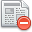 Newspaper delete icon
