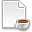Page white cup icon
