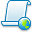 Script-globe icon