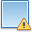 Shape square error icon