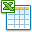 Table excel icon