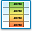 Table heatmap cell icon