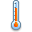 Temperature warm icon