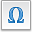 Text-letter-omega icon