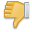 Thumb-down icon