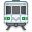 Train metro icon
