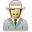 User-detective-gray icon