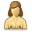 User nude female icon