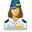 User stewardess icon