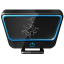 Broken monitor icon