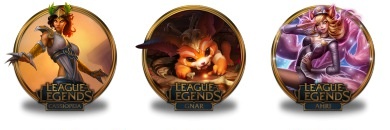 League Of Legends Gold Border Icons