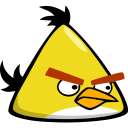 Angry-bird-yellow icon