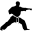 Karate punch icon