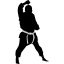 Karate-block icon