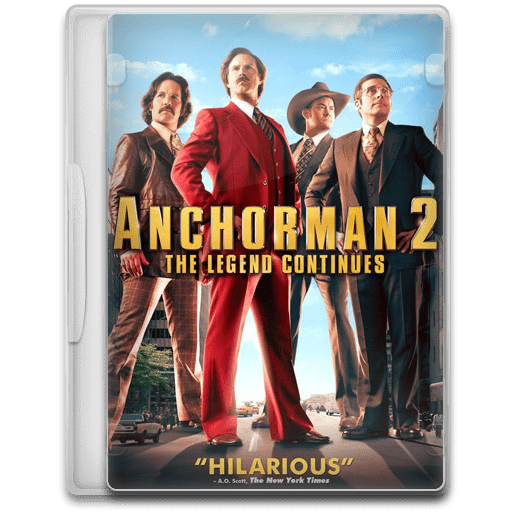 Anchorman 2 The Legend Continues icon