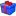 Giftbox blue icon