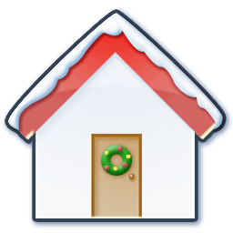 Home snow icon