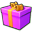 Giftbox-purple icon