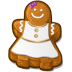 Gingerbread-Woman icon