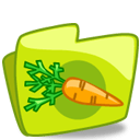 Carrot folder icon