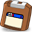 Zip-brown icon
