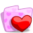 Folder Valentines icon
