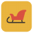 Sled-sleigh icon