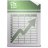 Mimetypes application vnd.ms excel icon