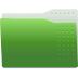 Places-folder-green icon