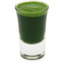 Wheatgrass juice shot icon