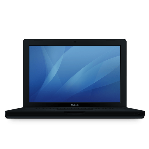 Macbook-black icon
