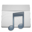 White Folder Music icon