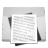 White Folder Documents icon
