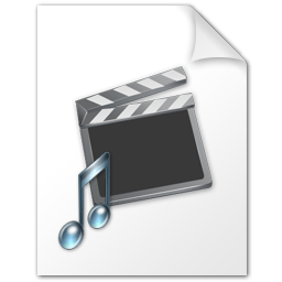 Movie and music file icon