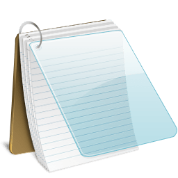 Notepad Icon Radium Iconset Sean Poon