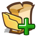 Archive insert directory icon