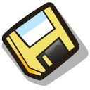 Document save floppy disk icon