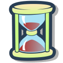 History-view-hourglass icon