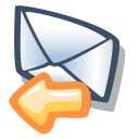 Mail-reply-sender icon