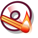 Media-optical-burn icon