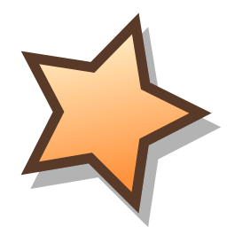 Draw star icon
