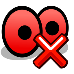Red eye remove icon