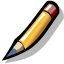 Draw freehand pencil icon
