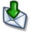 Mail receive icon